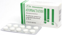 Аторвастатин 40 мг, N30, табл. покр. плен. об.