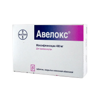 Авелокс 400 мг, N5, табл. п/о