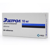 Эзетрол 10 мг, N28, табл.