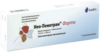 Нео-Пенотран форте 750мг+200 мг, N7, супп. ваг.