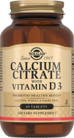 Солгар Цитрат кальция с витамином Д3 №60 таб.