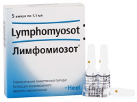 Лимфомиозот 1,1 мл, амп., N5, р-р для в/м введ. гомеоп.