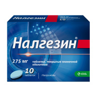Налгезин 275 мг, N10, табл. покр. плен. об.